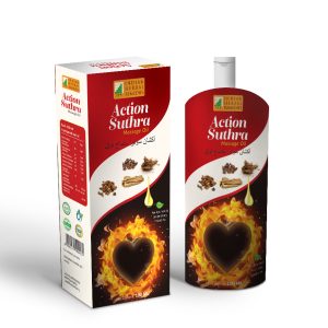 Action Suthra Massage Oil 100 ML (Ayurvedic Herbal Oil for Strength, Vitality & Body Toning)